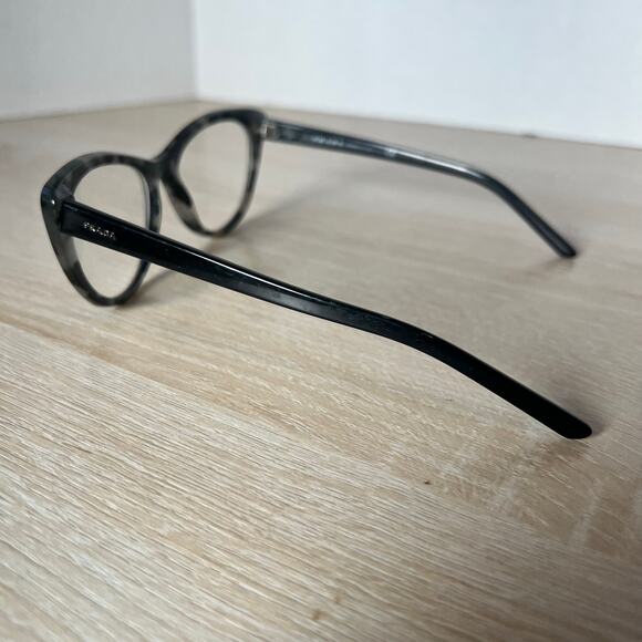 Prada VPR05X 510-1O1 Eyeglasses Black Gray Tortoise Frames 53-18-140 - Picture 8 of 10